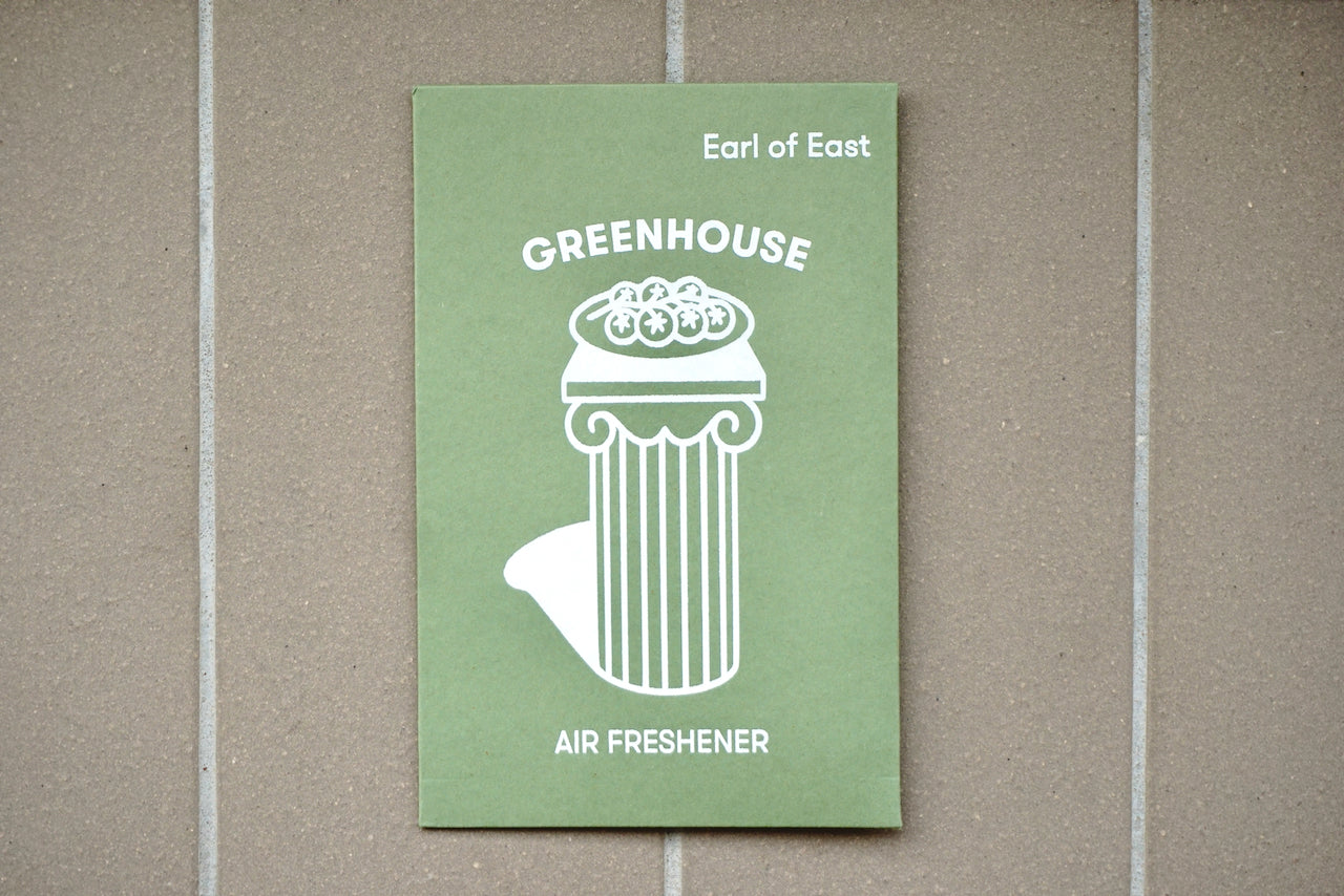 Earl of East / Greenhouse エアーフレッシュナー
